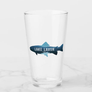 Lavon Texas Fish Glas