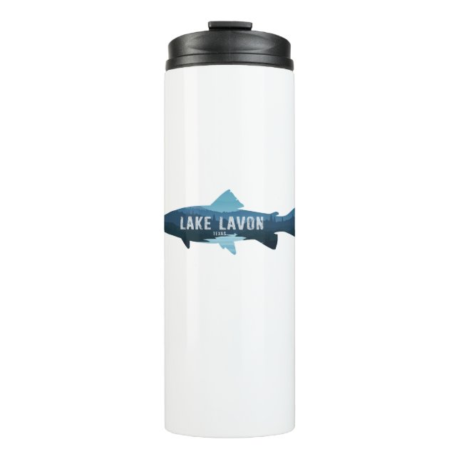 Lavon Texas Fish Thermosbecher (Vorderseite)