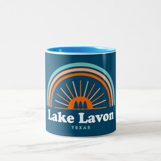 Lavon Texas Rainbow Zweifarbige Tasse (Mittel)