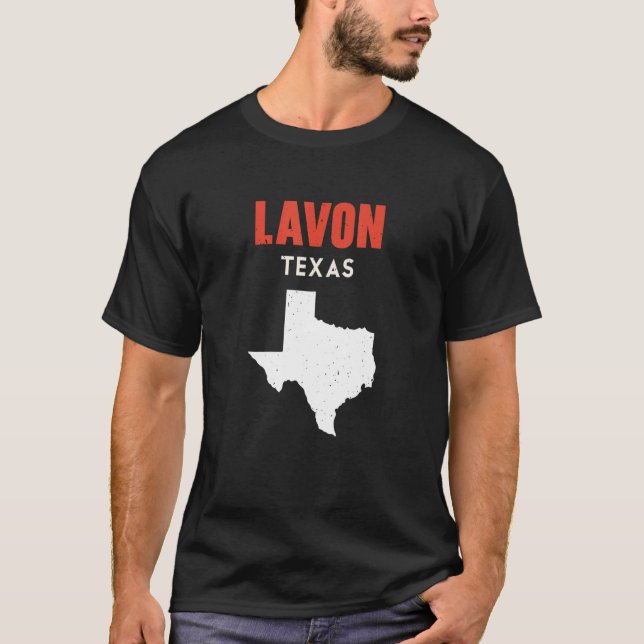 Lavon Texas USA Staat America Travel Texas T-Shirt (Vorderseite)