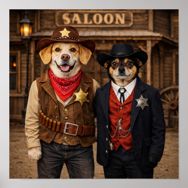 "Law Dogs" Poster (Vorne)