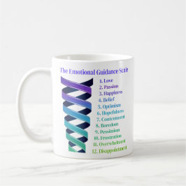 Law of Attraction Emotional Guidance Scale Chart Kaffeetasse