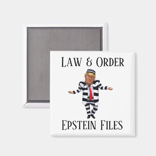 Law & Order Magnet (Vorderseite/Rückseite)