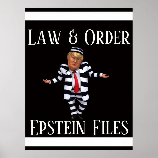 Law & Order Poster (Vorne)