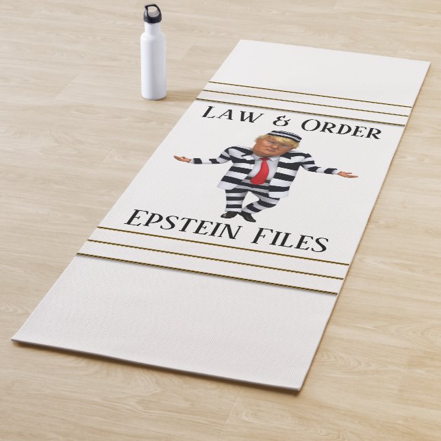 Law & Order Yoga Mat Yogamatte (Beispiel)