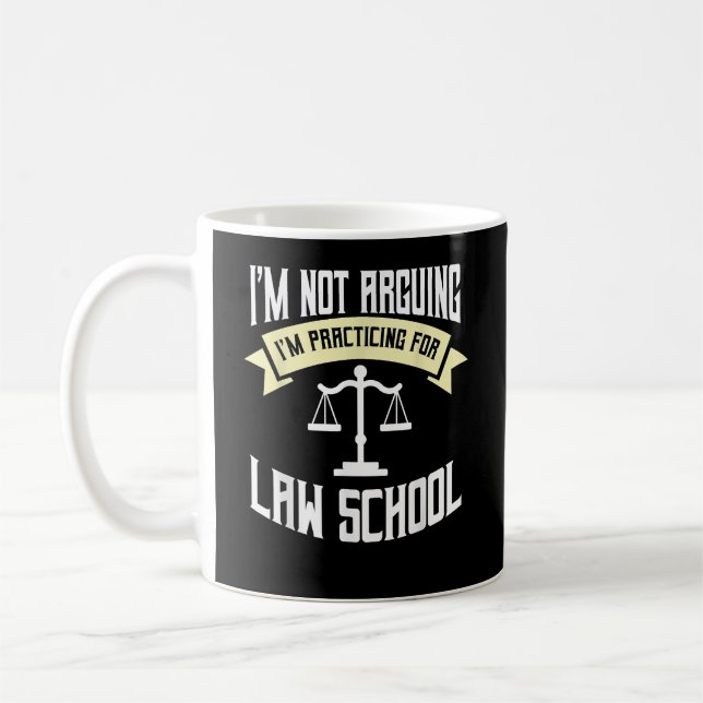 Law School Student Aspiring Future Attorney Lawyer Kaffeetasse (Links)