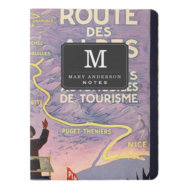 Laweg-DES Alpes Extra Großes Moleskine Notizbuch (Vorderseite)