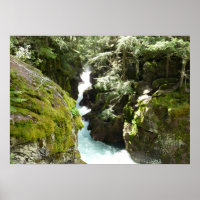 Lawinenschlucht II am Glacier-Nationalpark