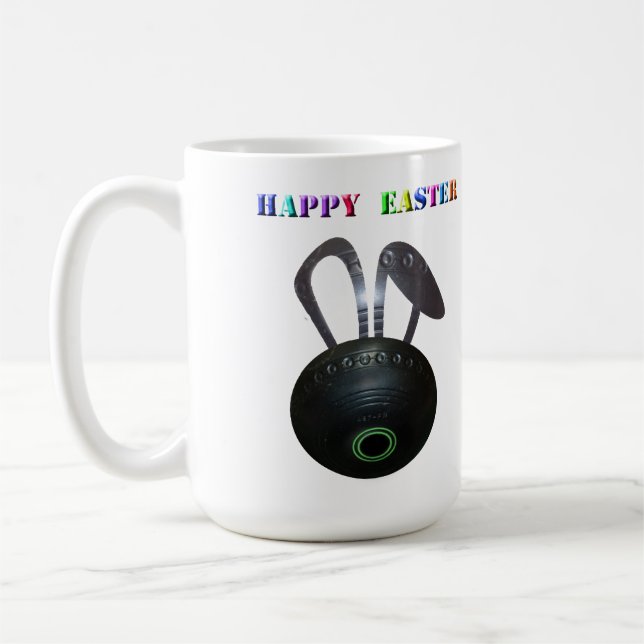 Lawinenschüssel Osterhase, Kaffee-Tasse Kaffeetasse (Links)