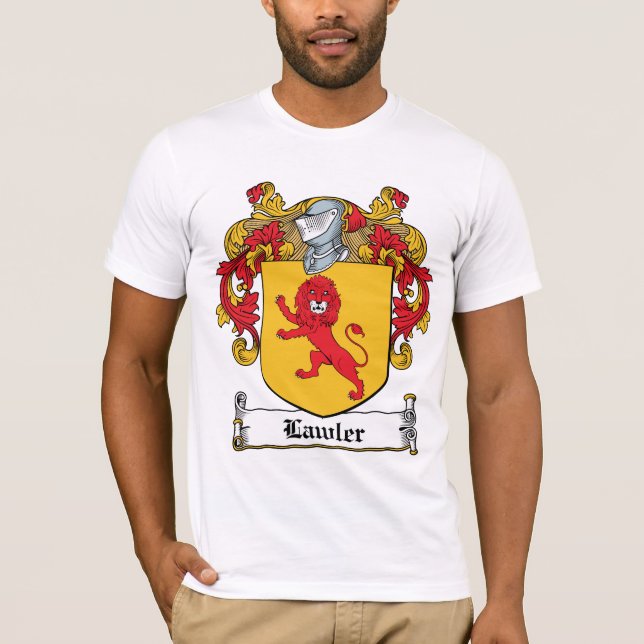 Lawlor Familienwappen T-Shirt (Vorderseite)