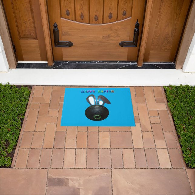 Lawn Bowl Ostersonne, Door Mat Fußmatte (Außenbereich)