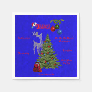 Lawn-Bowling-Weihnachtsfeier, Serviette