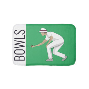 Lawn Bowls Badematte