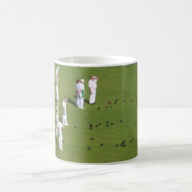 Lawn Bowls England Kaffeetasse (Mittel)