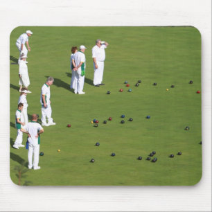 Lawn Bowls England Mousepad