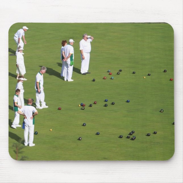 Lawn Bowls England Mousepad (Vorne)