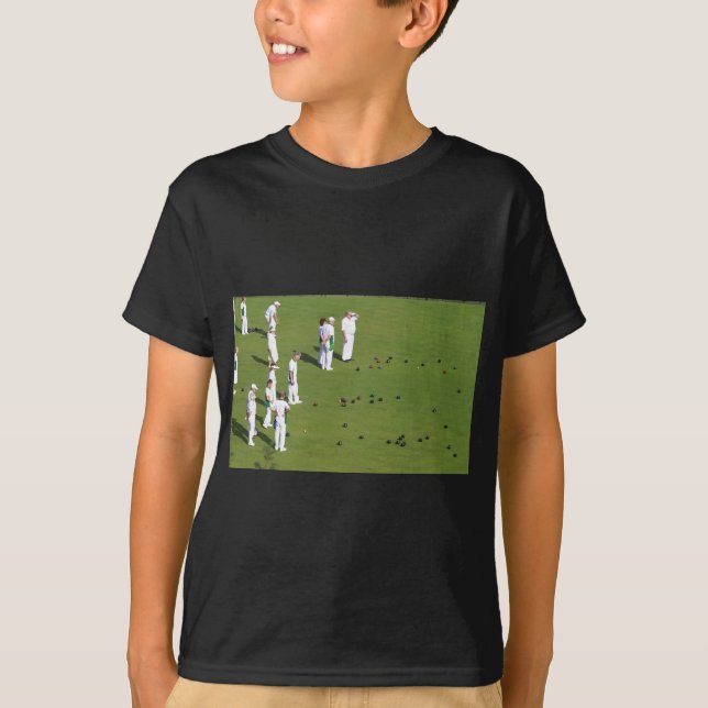 Lawn Bowls England T-Shirt (Vorderseite)
