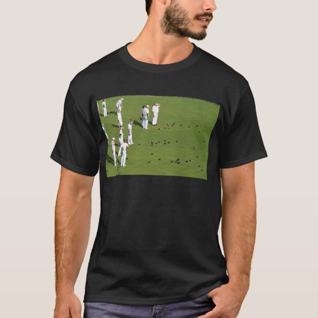 Lawn Bowls England T-Shirt (Vorderseite)