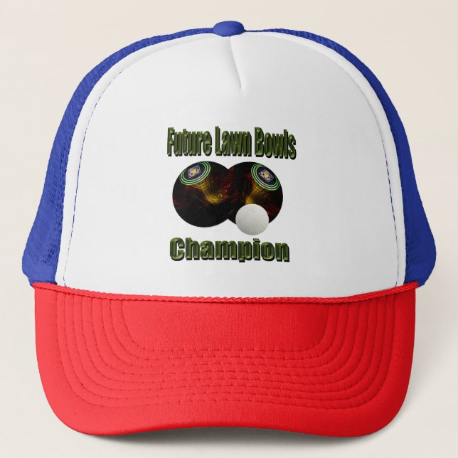 Lawn Bowls Future Champ, Truckers Hat Truckerkappe (Vorderseite)