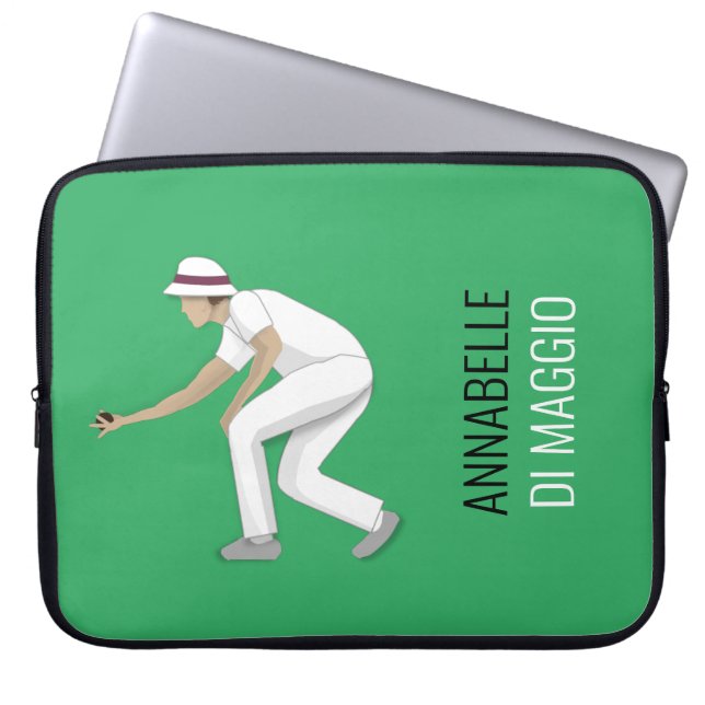 Lawn Bowls Laptopschutzhülle (Vorderseite)