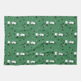 Lawn Bowls Legends Geschirrtuch