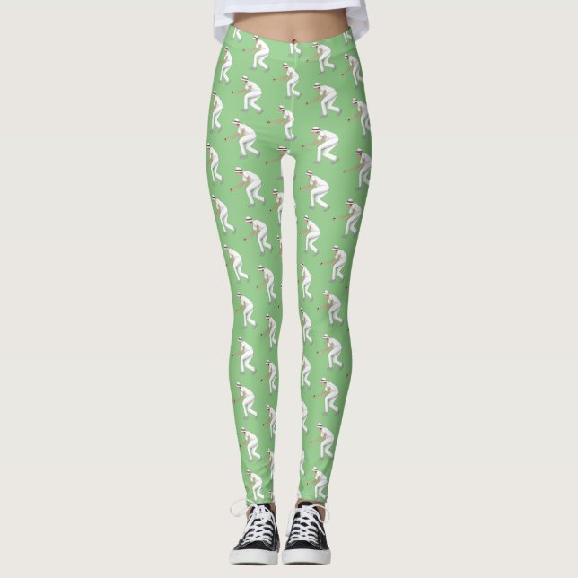 Lawn Bowls Leggings (Vorderseite)