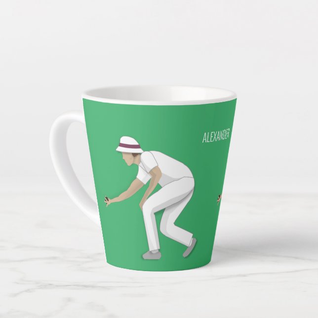 Lawn Bowls Milchtasse (Linke Ecke)