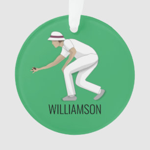 Lawn Bowls Ornament