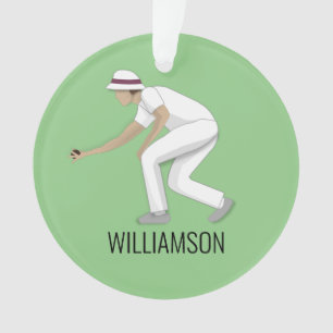 Lawn Bowls Ornament