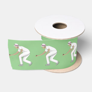 Lawn Bowls Satinband