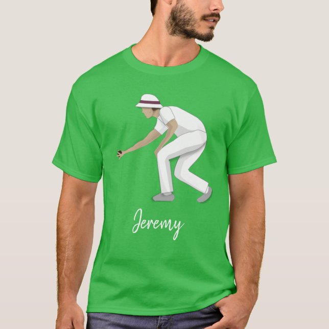 Lawn Bowls T-Shirt (Vorderseite)