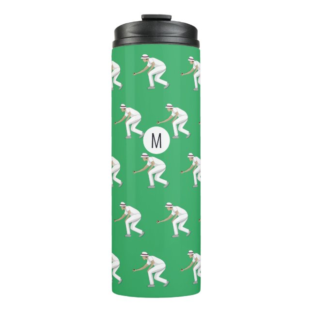 Lawn Bowls Thermosbecher (Vorderseite)