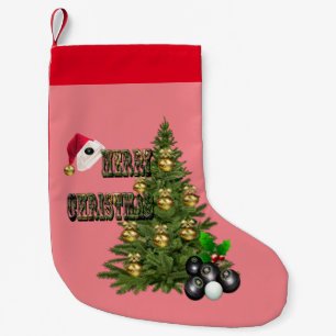 Lawn Bowls Weihnachtsbaum Design, Kleiner Weihnachtsstrumpf