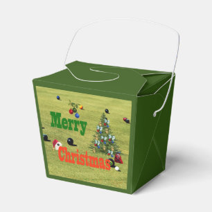 Lawn Bowls Weihnachtsstil, Geschenk Party Box Geschenkschachtel