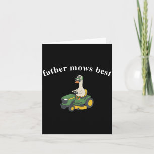 Lawn Dad Lustiger Gänse Vatertag Papa Karte