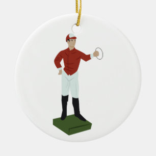 Lawn Jockey Keramik Ornament