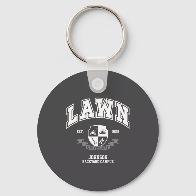 Lawn Mowing Funny Yard Work For Dad Grandpa _1  Schlüsselanhänger (Vorderseite)