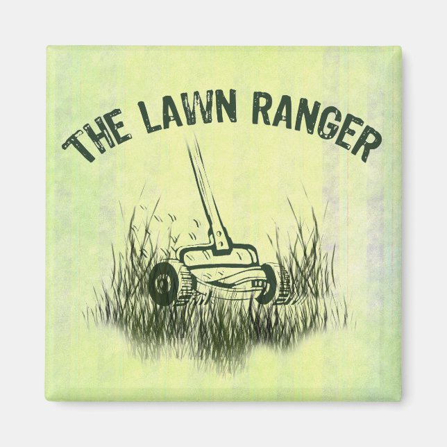 Lawn Ranger Magnet (Vorne)