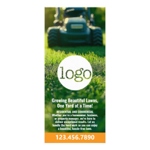 Lawn Services - Mowing, Edging Landscaping-Logo Werbekarte