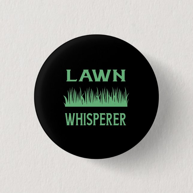 Lawn Whisperer Button (Vorderseite)
