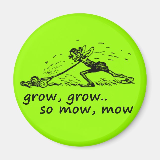 Lawnmower Man Magnet (Vorne)