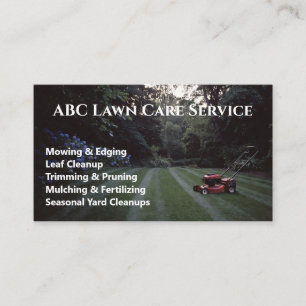Lawnpro Premium Service Visitenkarte