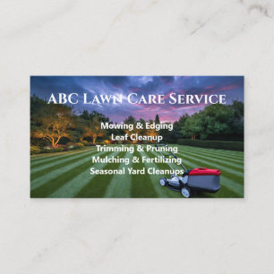 Lawnpro Premium Service Visitenkarte