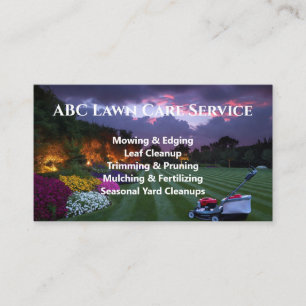 Lawnpro Premium Service Visitenkarte