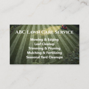 Lawnpro Premium Service Visitenkarte