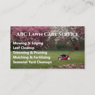 Lawnpro Premium Service Visitenkarte