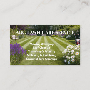 Lawnpro Premium Service Visitenkarte