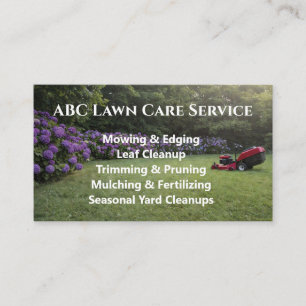 Lawnpro Premium Service Visitenkarte
