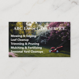 Lawnpro Premium Service Visitenkarte