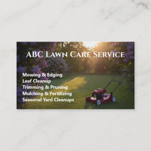Lawnpro Premium Service Visitenkarte
